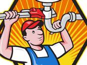 Строительные работы,  Отделочные, внутренние работы Сантехнические работы, Фото